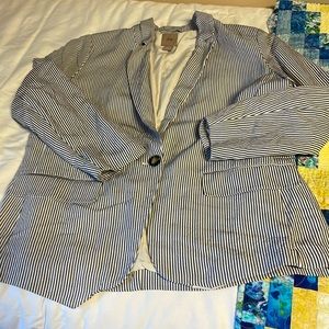 Striped Blazer, H&M size Large
